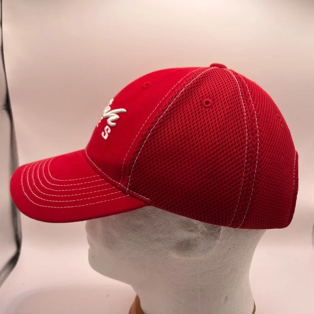 Utah Utes Hat Red Mesh Back Adjustable Baseball Cap NCAA Fan Gear